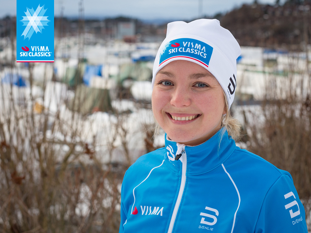 Benedikte Friis has trained for Ylläs-Levi for one month.