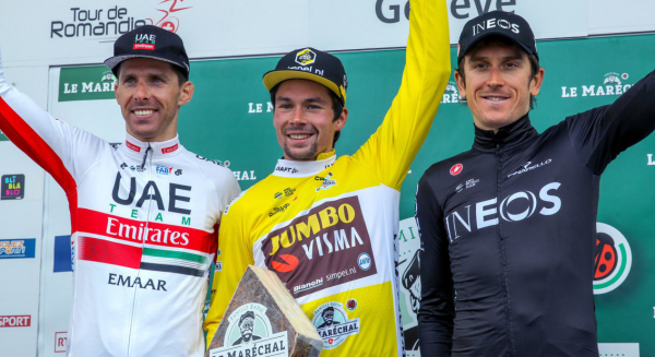 Stage and overall win for Roglic in Romandie