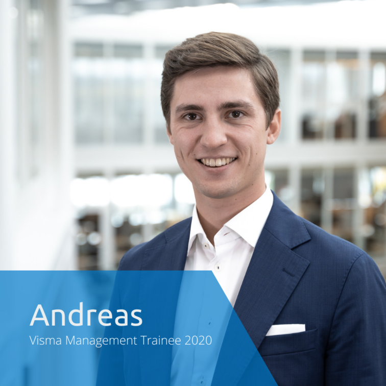 Get to know this year's Visma Management Trainees: Andreas