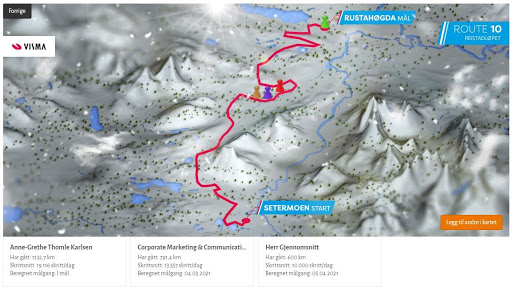 Visma Active Digital Ski Tour