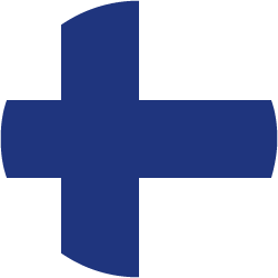 The Finnish flag.